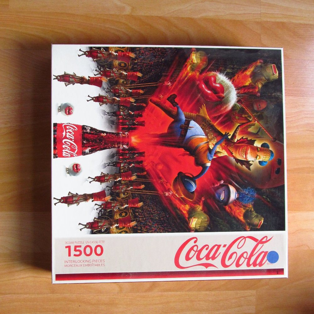 COCA COLA Springbok Celebration Puzzle 1500 pieces NEW